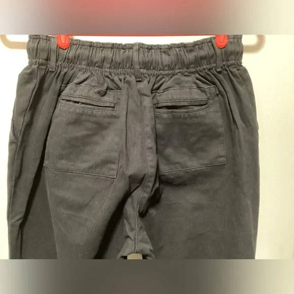 Blue Velvet Black Cargo Jogger Pants - Picture 4 of 5